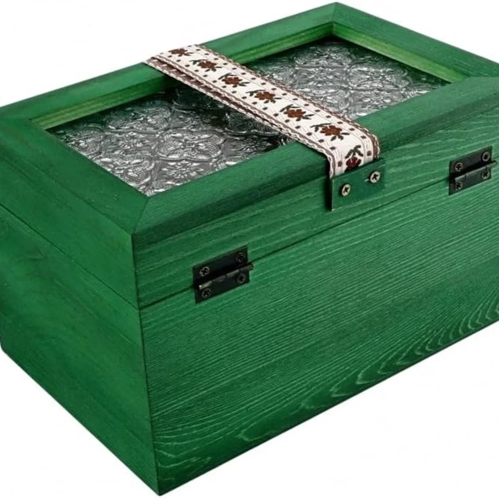 Keepsake Box Decorative Storage Box with Lid Cute Storage Bins with Lids Memory